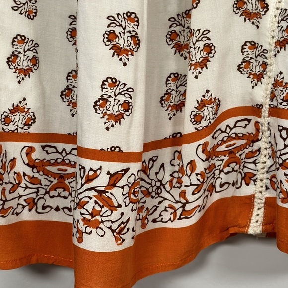 Ava Christine Women’s Paisley Print Sleeveless Halter V Neck Top, XS - Picture 7 of 10